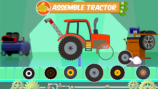 Farm Tractors Dinosaurs Games 螢幕截圖 2