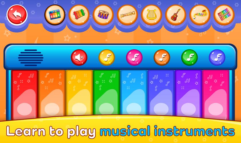 Piano Kids Music Games & Songs 螢幕截圖 0