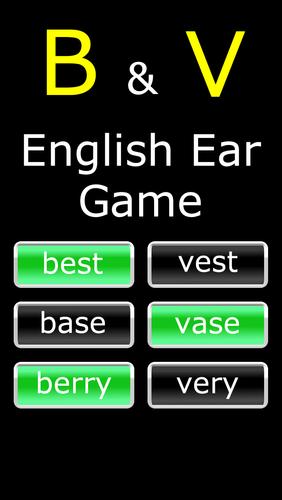 English Ear Game 2 螢幕截圖 0