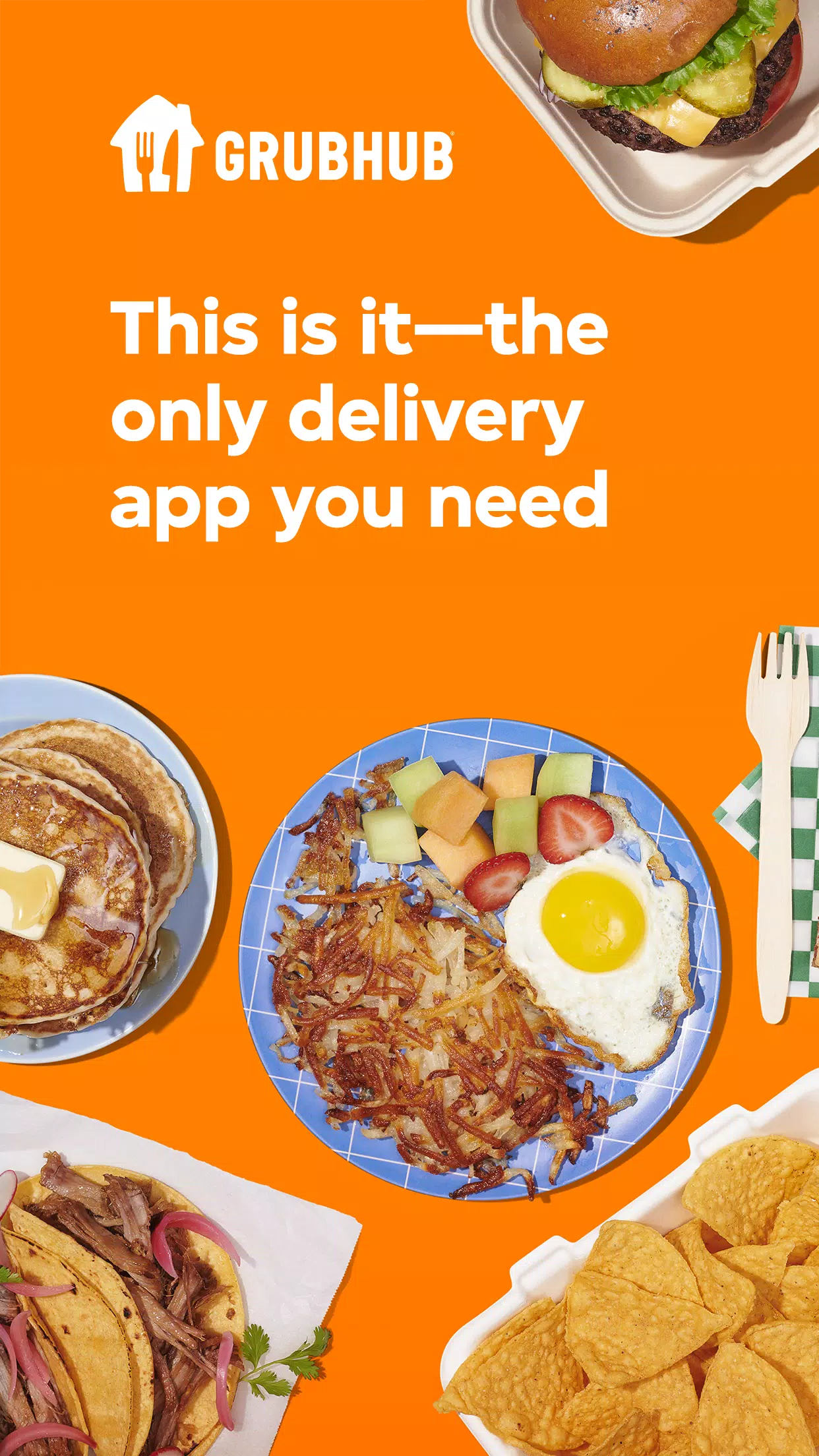 Grubhub স্ক্রিনশট 0