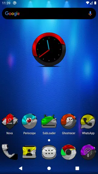 Half Light Icon Pack ဖန်သားပြင်ဓာတ်ပုံ 0