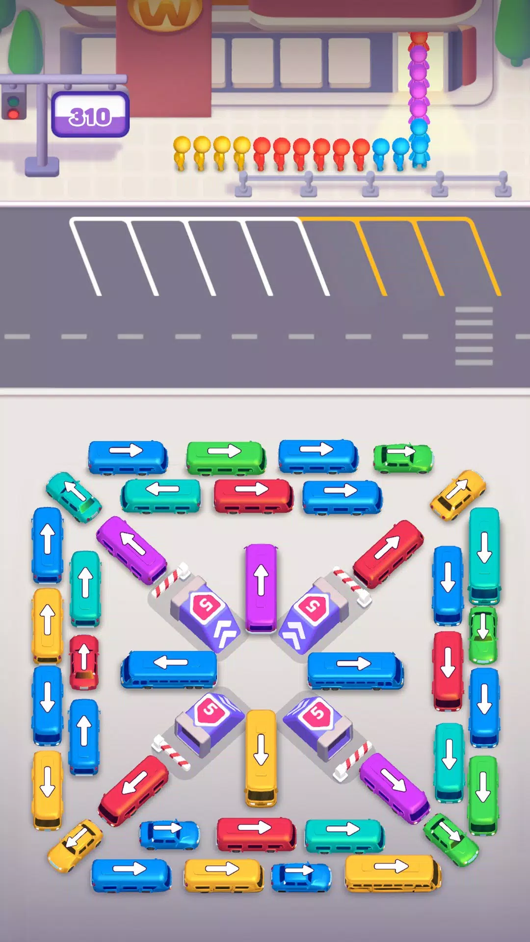 Bus Away: Traffic Jam Screenshot 3