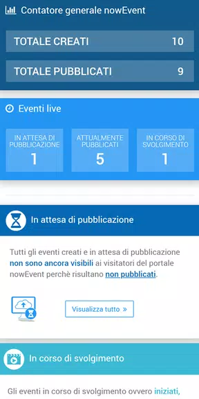 nowEvent - L’app a misura di evento ภาพหน้าจอ 1