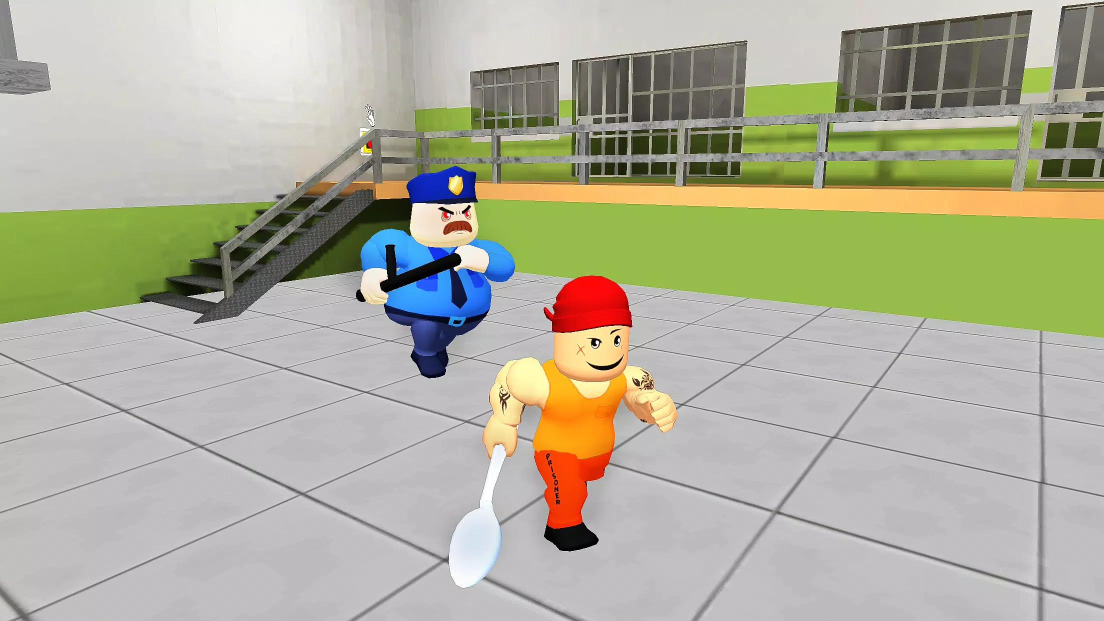 Obby Escape: Prison Breakout 螢幕截圖 0