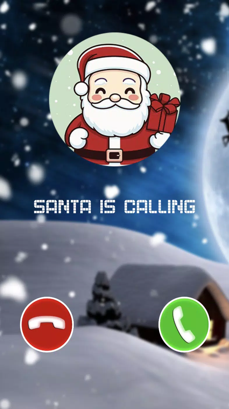 Santa Call Funny Prank 스크린샷 1