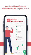 Unreserved: Bus Timetable App Captura de tela 0