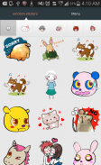 Emoji Stickers for chat Apps 螢幕截圖 0