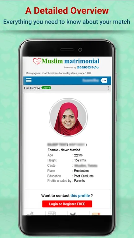 Muslim matrimonial - Malayogam Captura de tela 2