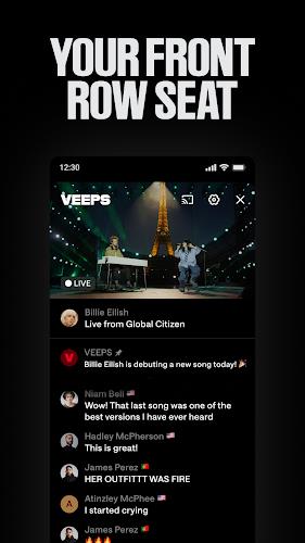 Veeps: Watch Live Music Captura de pantalla 1