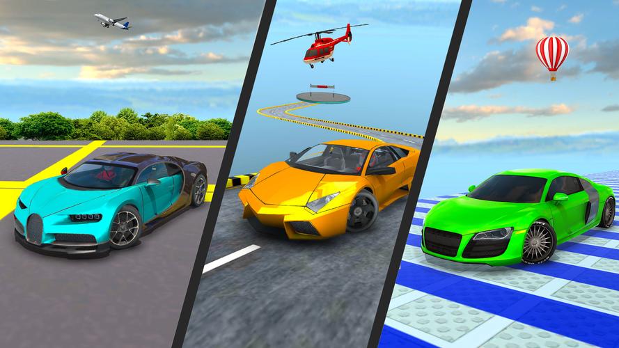 GT Car Stunt : Ramp Car Stunts Screenshot 3