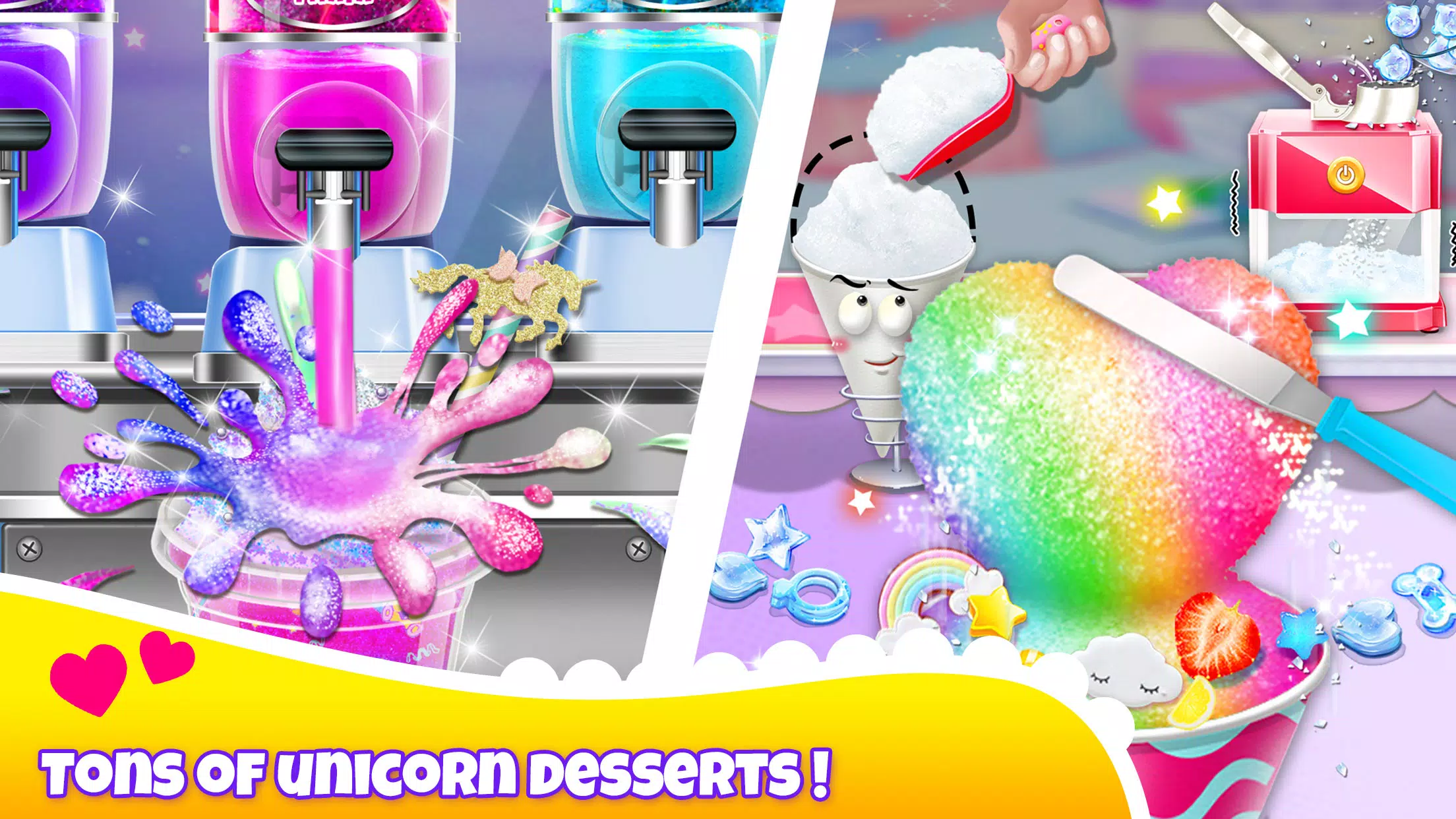 Girl Games: Unicorn Cooking ภาพหน้าจอ 2