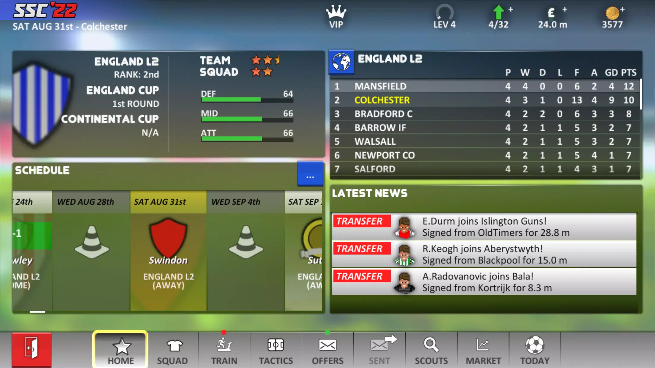 Super Soccer Champs ’22 (Ads) Captura de pantalla 2