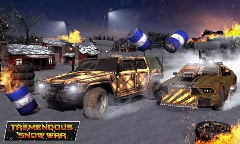 Mad Car War Death Racing Games Скриншот 3