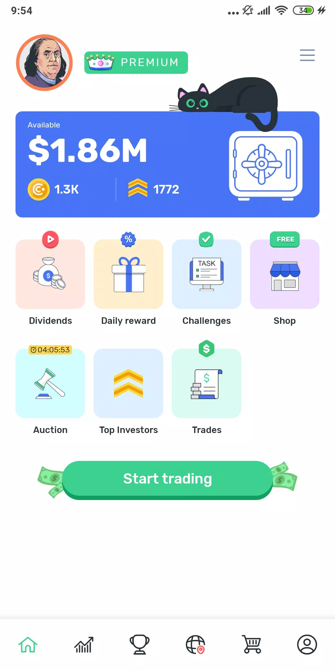 Cryptomania —Trading Simulator Screenshot 0