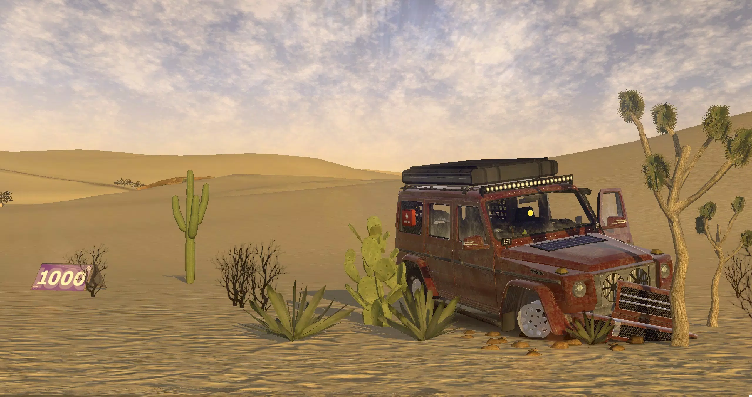 Off-Road Desert Expedition 螢幕截圖 3