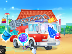 Truck wash games for boys Captura de pantalla 2