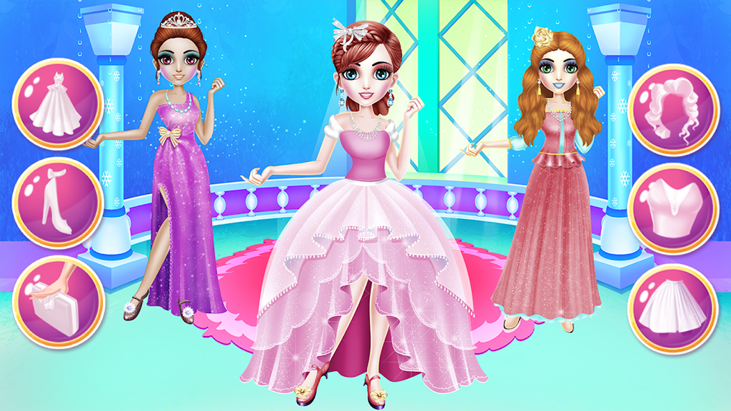 Ice Princess Makeup Salon Screenshot 1