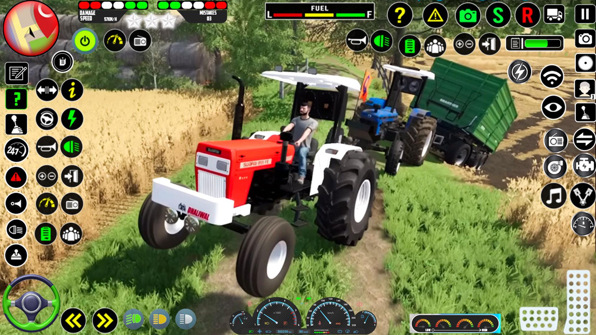 Tractor Simulator Tractor Game Tangkapan skrin 0