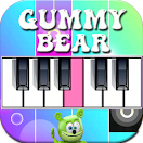 Gummy Bear Piano Tile Hop Game