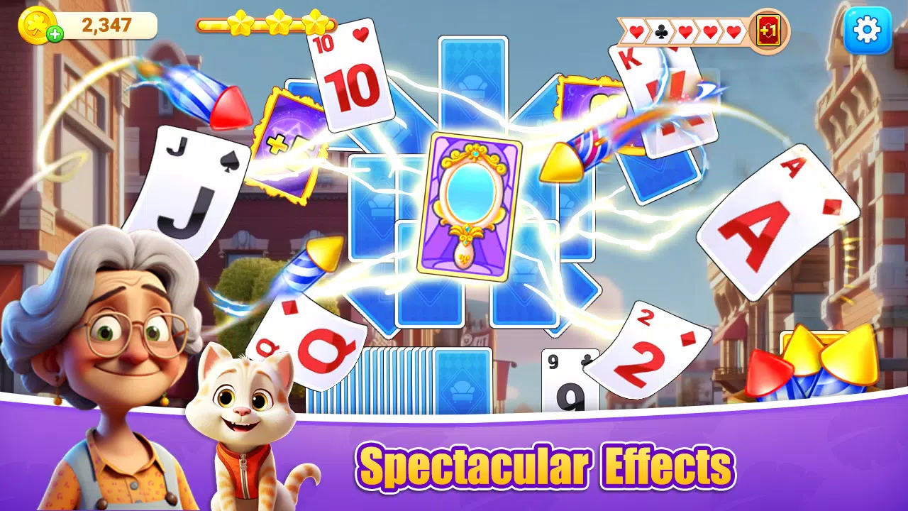 Patience Solitaire TriPeaks ภาพหน้าจอ 0