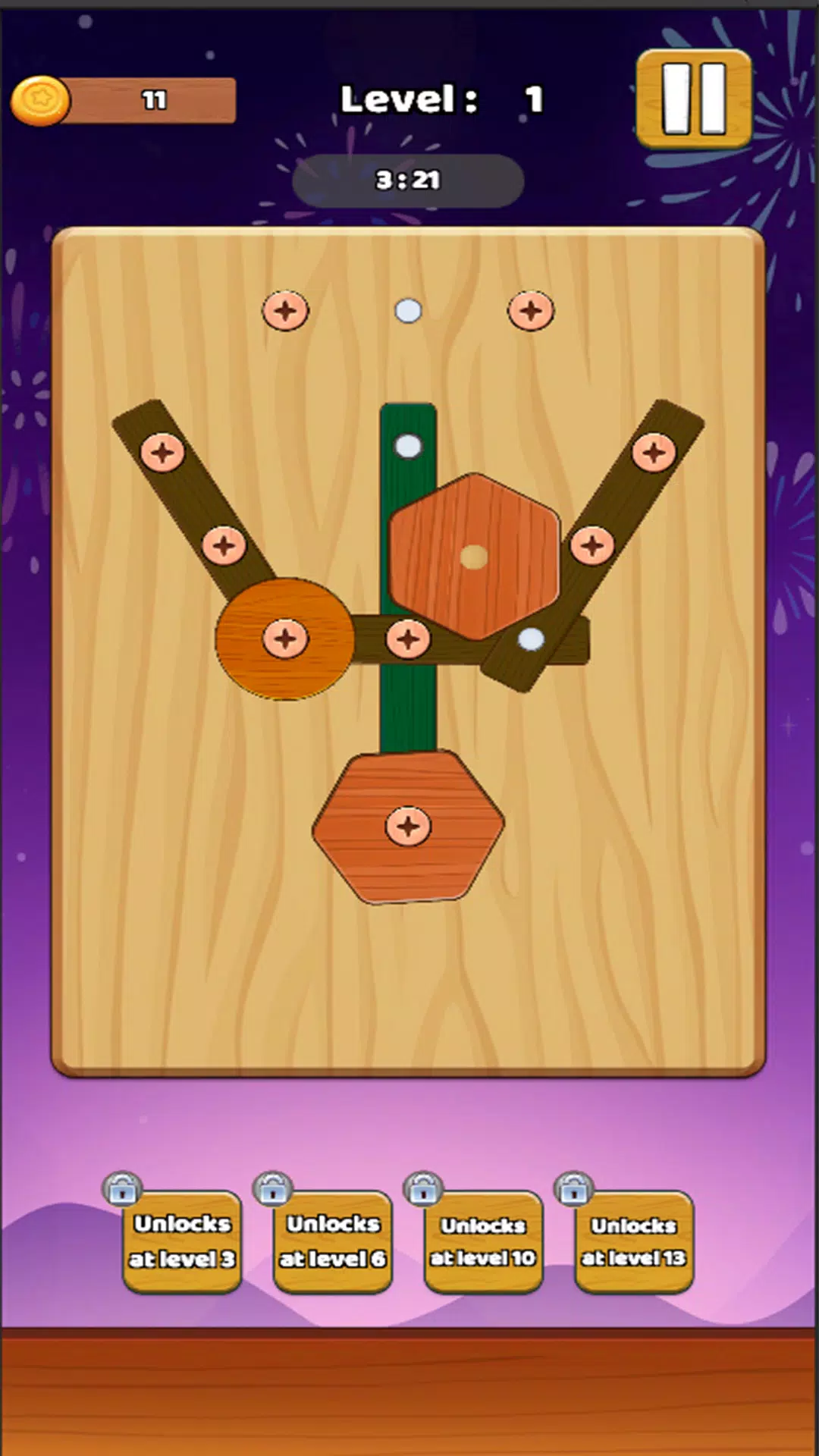Nut & Bolt: Logic Puzzle Fun Captura de pantalla 2