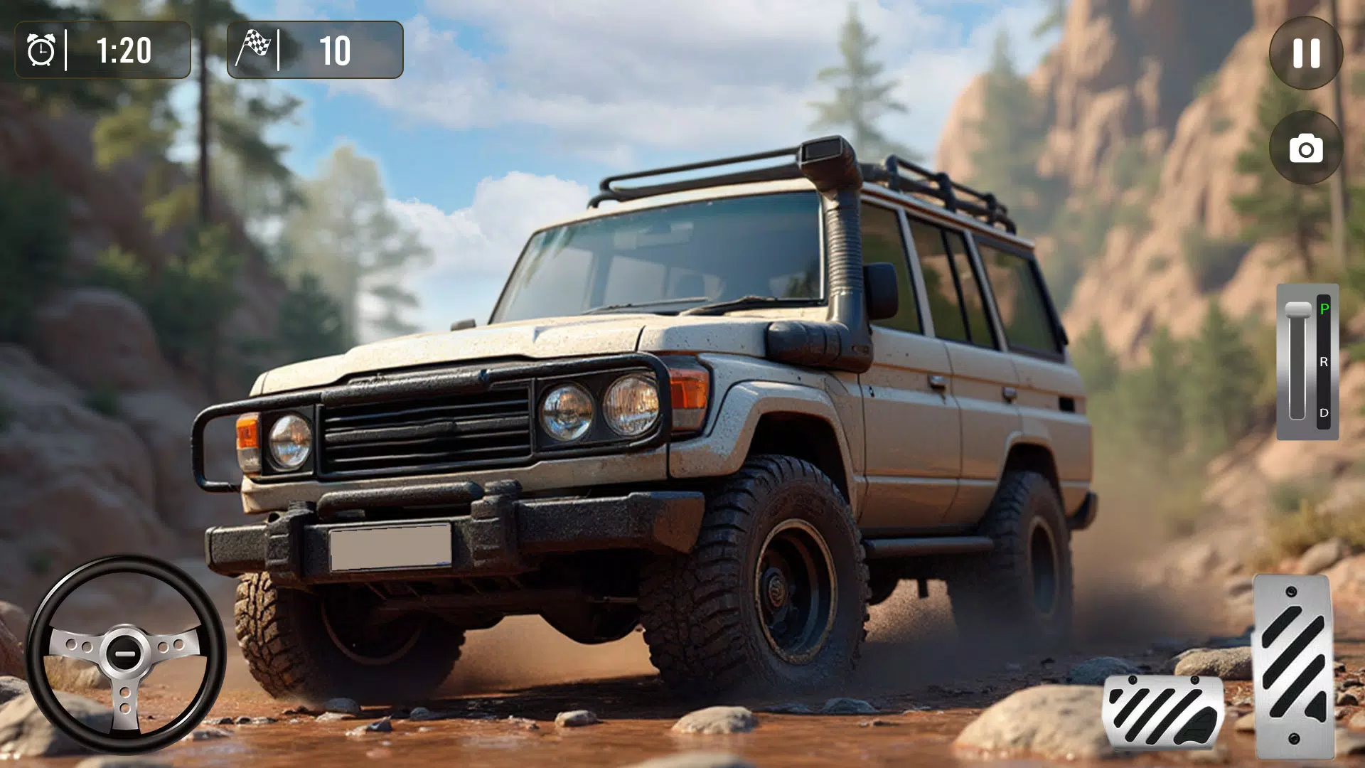 Toyota Land Cruiser Prado Game 螢幕截圖 0