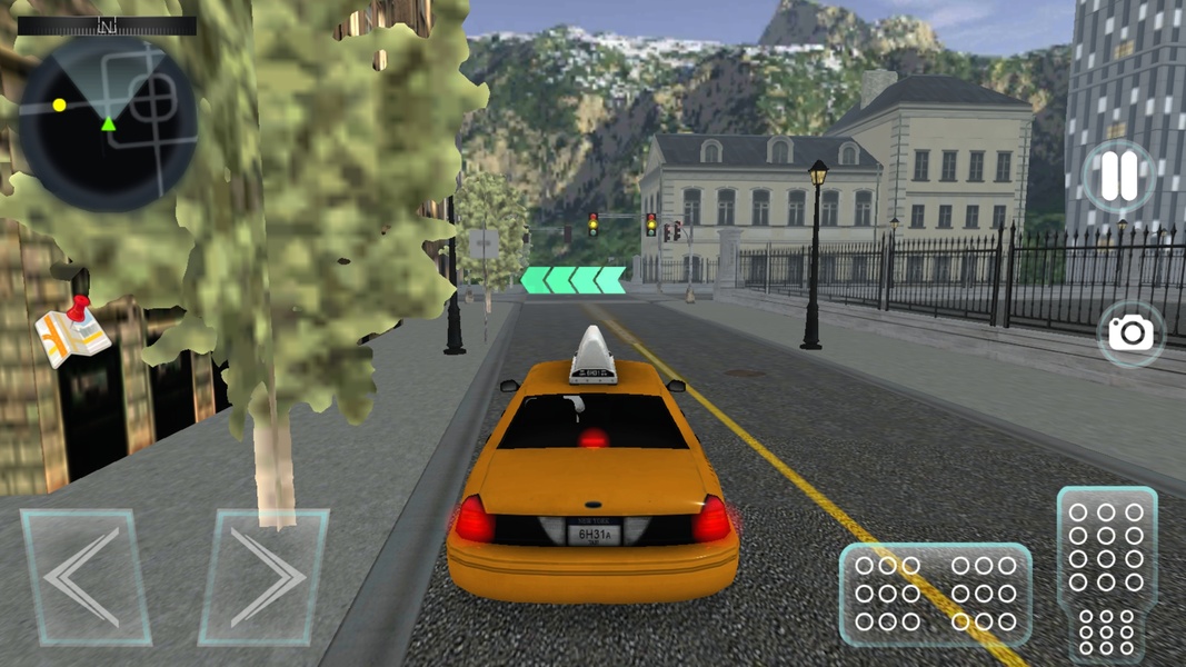 City Taxi Driver Sim Zrzut ekranu 0