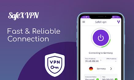 SafeX VPN - Fast VPN Proxy 螢幕截圖 0