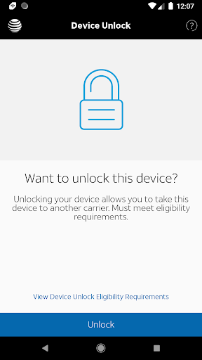 AT&T Device Unlock 螢幕截圖 0