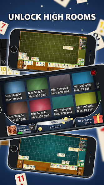 Rummy - Offline Board Game Mod スクリーンショット 2