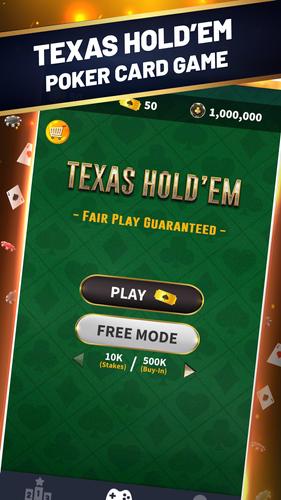 Texas Hold'em - Poker Game स्क्रीनशॉट 0