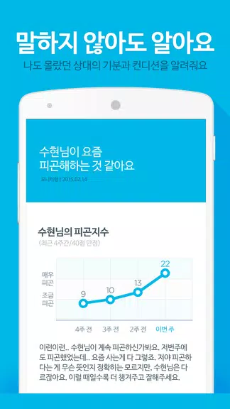 진저 for 비트윈 - 사랑을 이해하는 인공지능 Schermafbeelding 0
