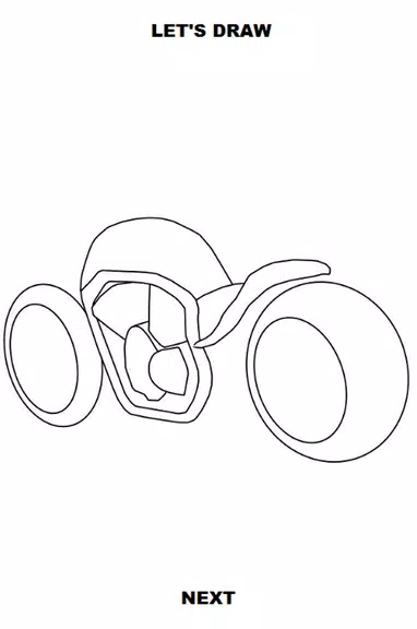 Draw Motorcycles: Cruiser Screenshot 2