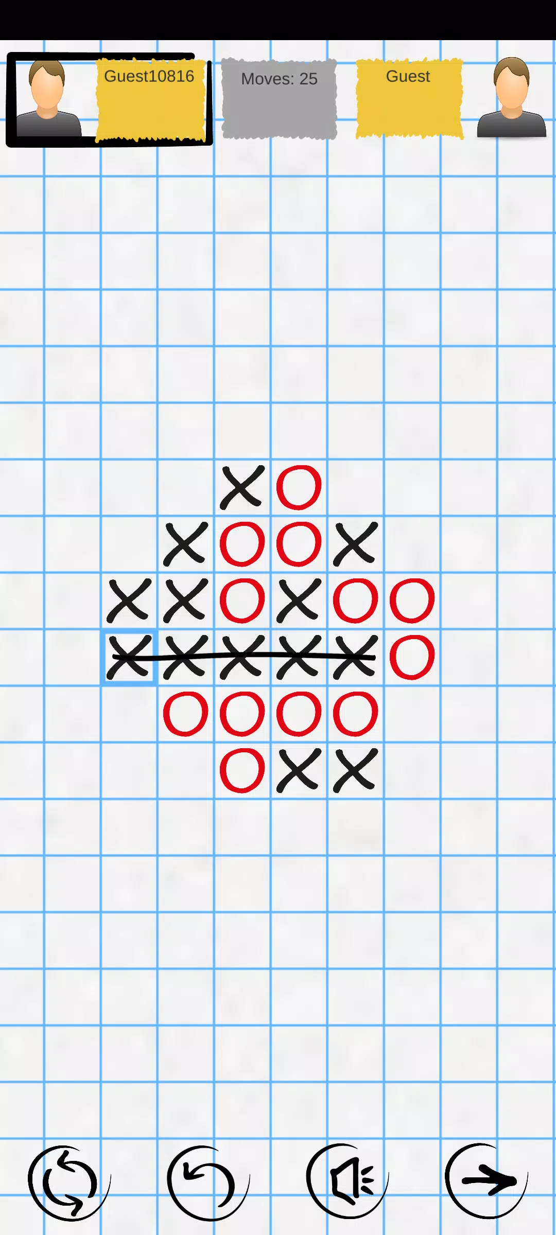 Mega Tic Tac Toe Onine Скриншот 0