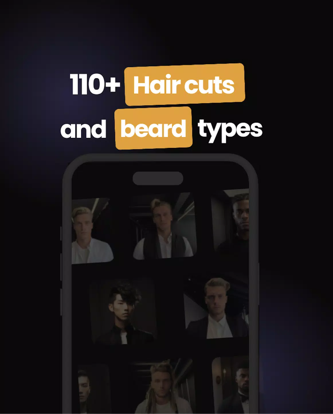 Men’s Hair Cuts & Hairstyles 스크린샷 0