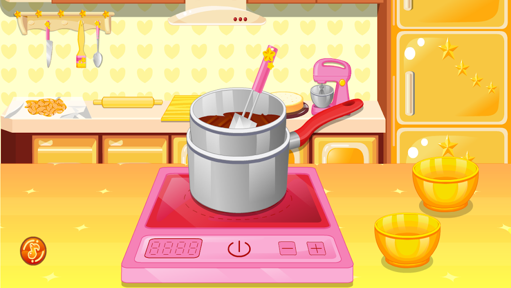 cook cake games hazelnut Ảnh chụp màn hình 3