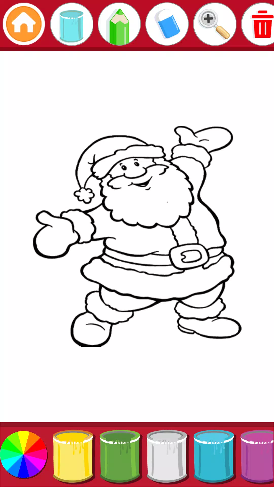 Christmas Coloring Book Captura de tela 0