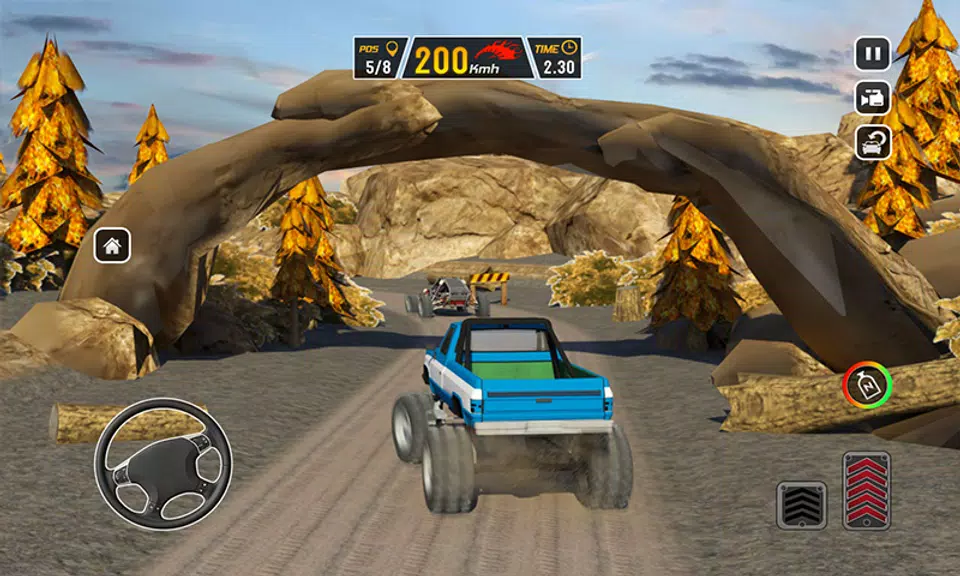 Offroad Dune Buggy: Mud Road 螢幕截圖 3