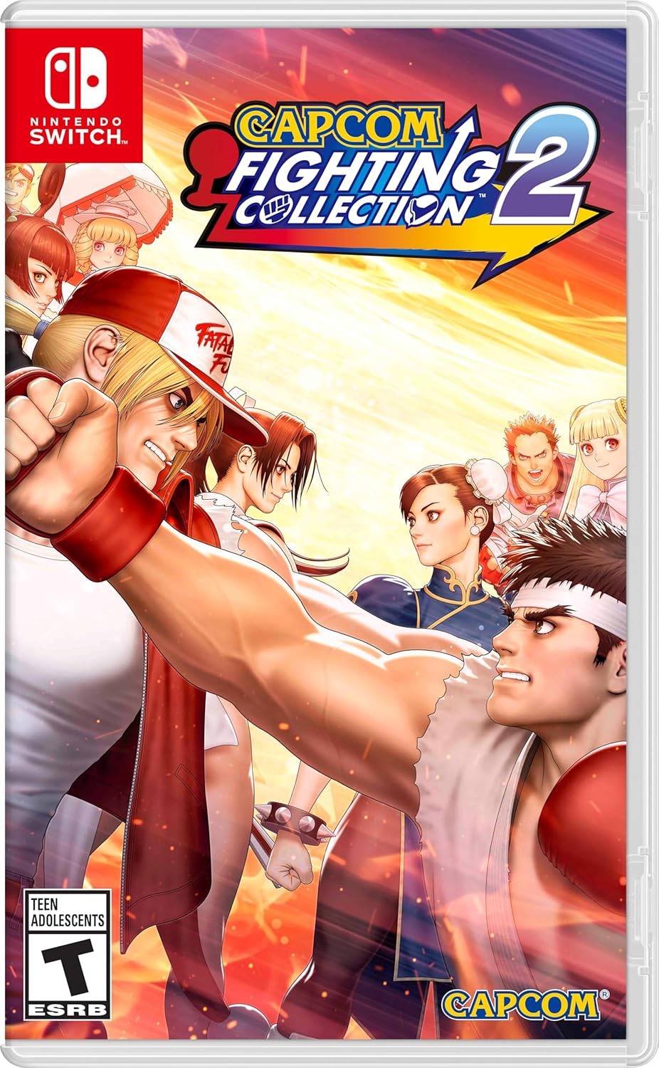 Capcom Fighting Collection 2 Cover Art