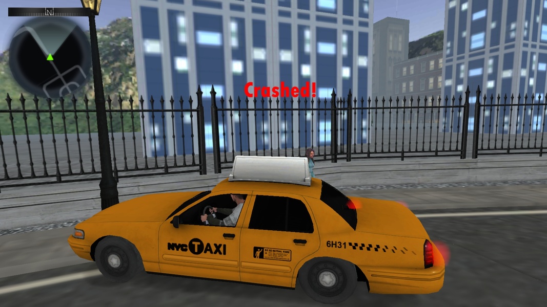 City Taxi Driver Sim 螢幕截圖 2