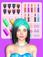 Lip Art Beauty Makeup Games 螢幕截圖 1