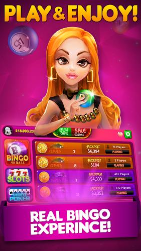Bingo 90 Live: Vegas Slots 스크린샷 0