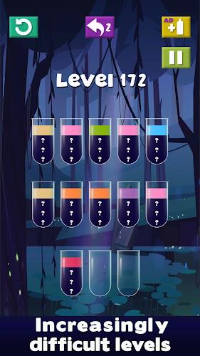 Color Water Sort - Puzzle Game Screenshot 1