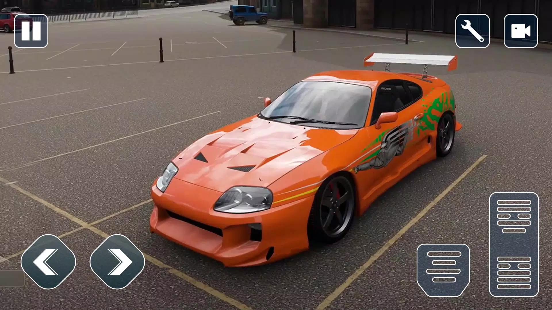 Fun Race JDM Supra Car Parking Capture d'écran 3