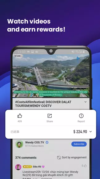 COS.TV - Web3 Content Platform スクリーンショット 3