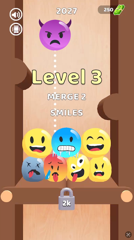 Emoji Blitz: Merge Puzzle Game 螢幕截圖 0