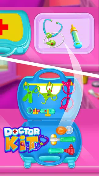 Doctor kit toys - Doctor Set ဖန်သားပြင်ဓာတ်ပုံ 1