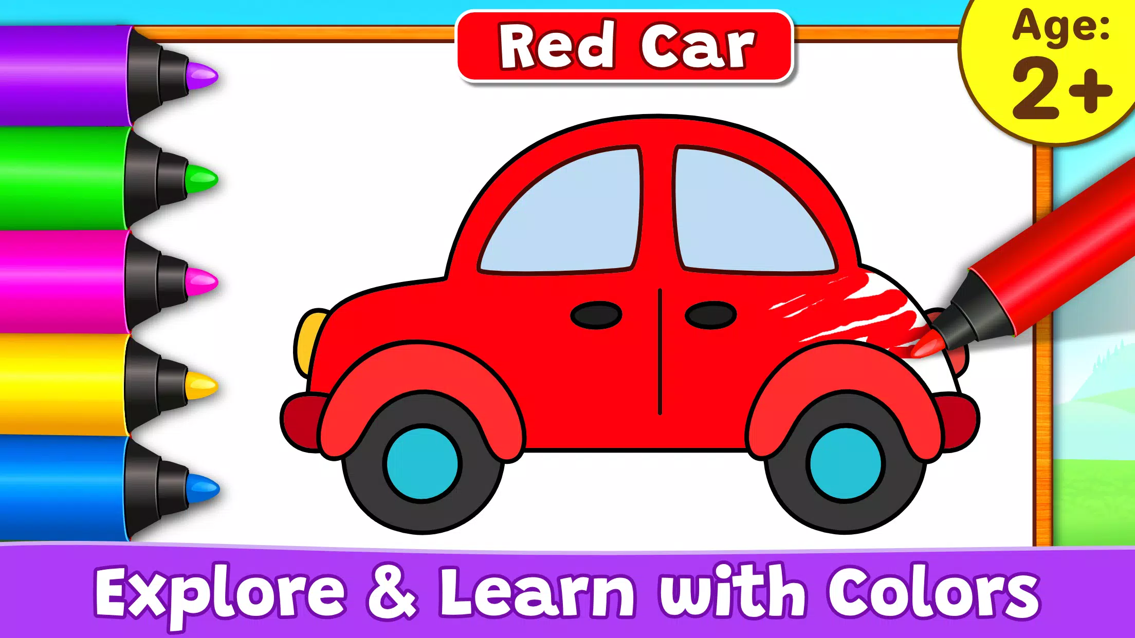 Color Kids: Coloring Games স্ক্রিনশট 0