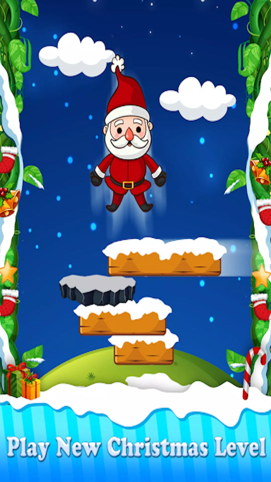 Christmas Game Santa Jump 2024 スクリーンショット 1