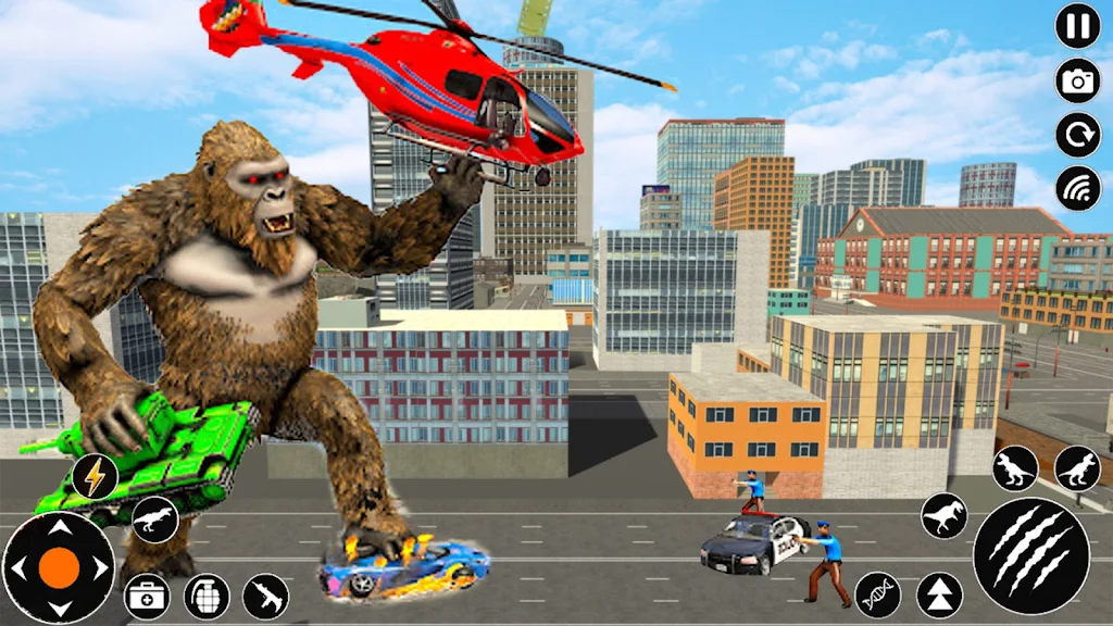 Gorilla vs King Kong 3D Games 螢幕截圖 2